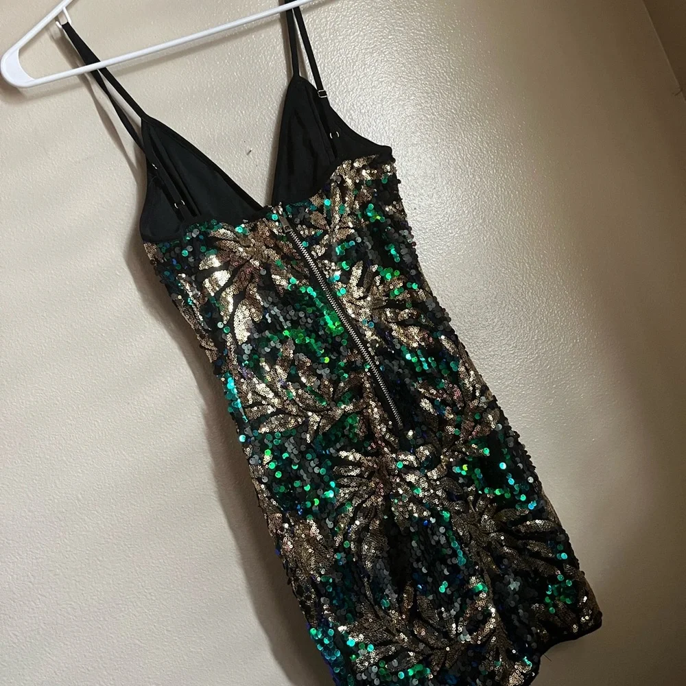 Sequin Multicolor Dress